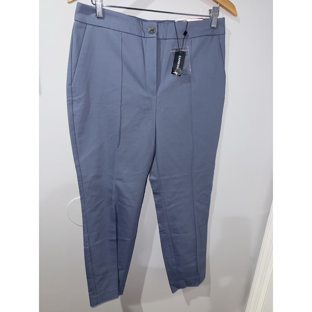 Women's Express Ankle High Rise Stretch - Navy - Sz‎ 10 Regular - NWT W